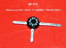 BF970 UHF Transistor Sipnp