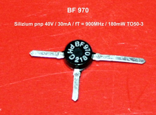 Bf970 uhf transistor sipnp - bf970,