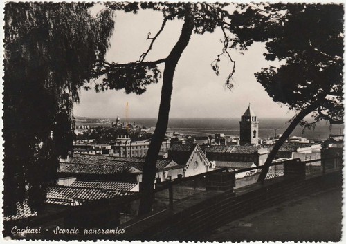 Cagliari scorcio panoramico - cagliari,