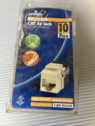 Leviton jack multiuso gatto - jack,