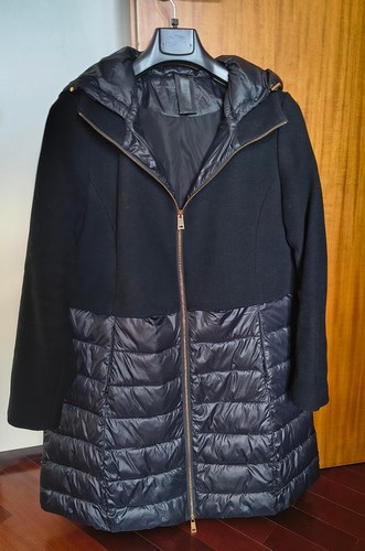 Cappotto nero piumino - , stoffa