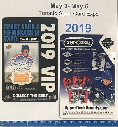 Upper deck 2019 wayne gretzky - deck,