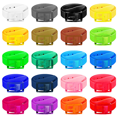 Cintura moda silicone gomma