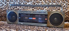 JVC RC-W3LD STEREO RADIO DOUBLE CASSETTE RECORDER JAPAN