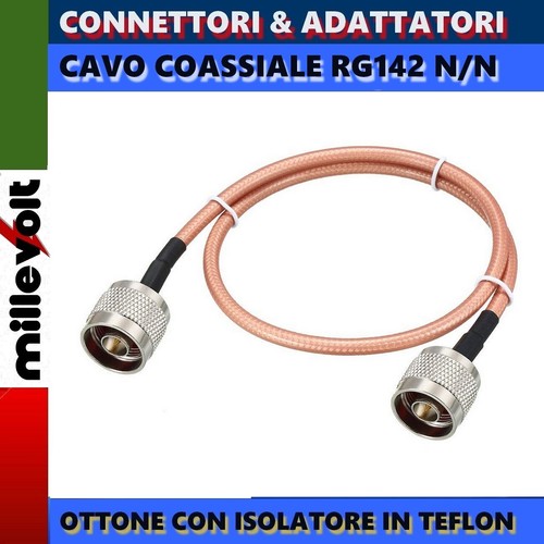 Rg142 ohm cavo - 50, di