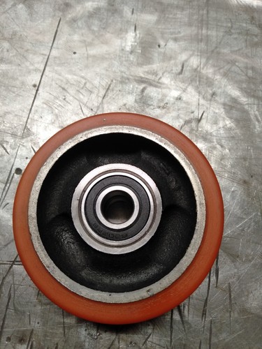 Ruota ghisa rivestita in - rivestita,