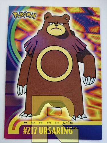 Ursaring 217 topps trading - 217,