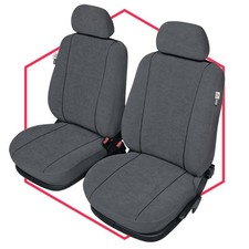 Copri Sedili Coprisedili Coprisedile Auto Anteriore 1+1 Grigio Per Toyota Hilux