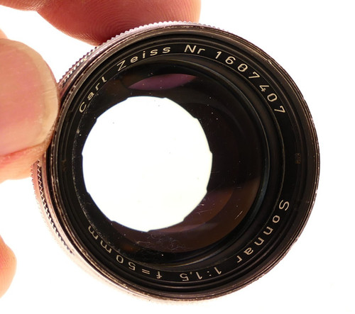 Carl zeiss sonnar 1 - carl, f/1.5