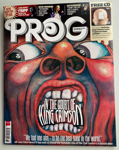 Prog magazine king - prog, crimson