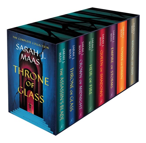 Throne glass box set - of,
