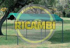 TELO TOP DI RICAMBIO PER GAZEBO MT. 3X4 TUNNEL CAR PORT 180 GR/MQ