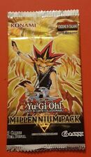 YU-GI-OH❗️MILLENNIUM PACK bustina SIGILLATA 5 cards carte figurine ITALY 1° new