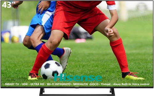 Televisore hisense - televisore, 43"