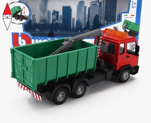 Burago man truck - burago, cassone