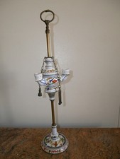 Lampada ad olio in ceramica CACF Faenza