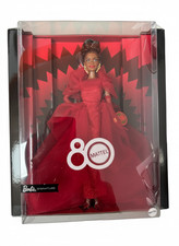 Mattel Barbie 80 Red Dress