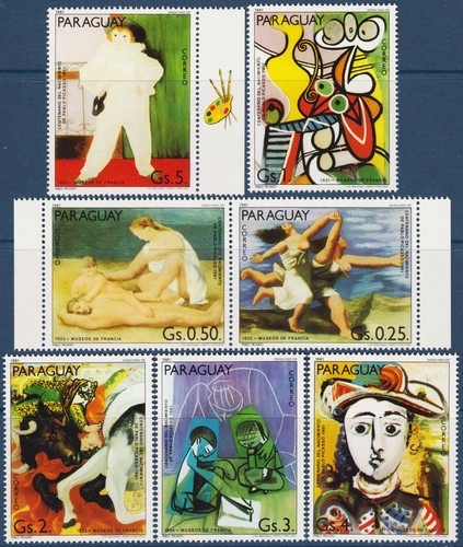 Paraguay 1981 picasso arte - 1981,