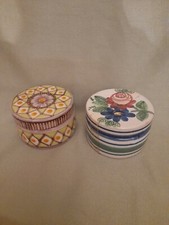 2 SCATOLE CERAMICA