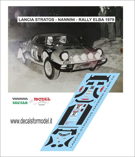 Decals lancia stratos - decals,