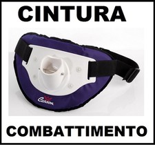 CINTURA PORTACANNA DA COMBATTIMENTO PESCA BARCA TRAINA MARE VERTIVAL TONNO