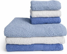 Set Asciugamani Bagno 3+3 in