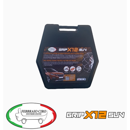 Catene neve 12mm suv - neve,