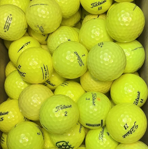 Palline golf gialle - palline,