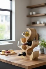 Scaffale Vino Legno Massello