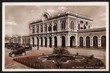 ae4749 - CARTOLINA D'EPOCA - Catania Città - Stazione Centrale
