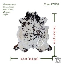 Tappeto in pelle di mucca