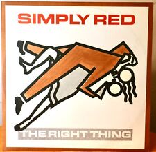 Maxi Single  Simply Red "The right thing"  disco in vinile produzione 1987