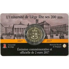 BELGIO 2 euro 2017 COINCARD