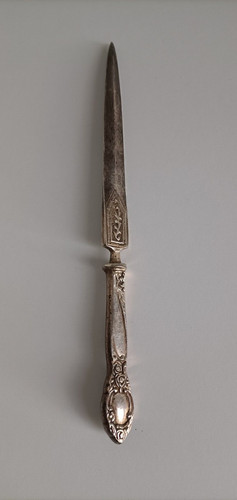 Tagliacarte antico metallo - tagliacarte,