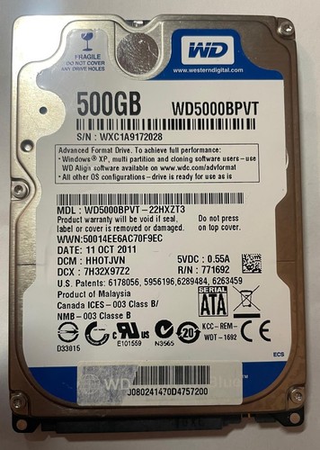 Hard disk western digital - disk,