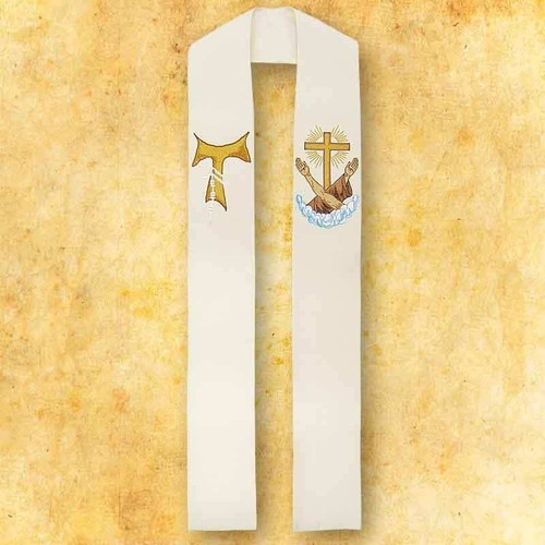 Stola sacerdotale ricamata