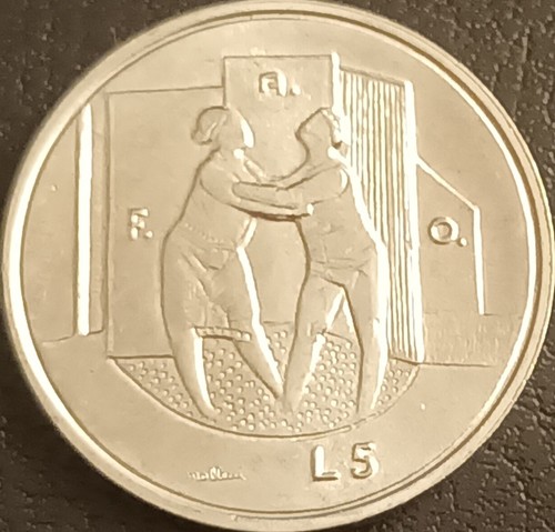 San marino moneta - 5, 1976