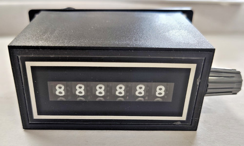 Trumeter digit wheel display - trumeter, 6