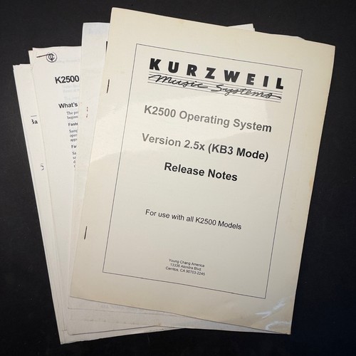 Note rilascio sistema - note, di