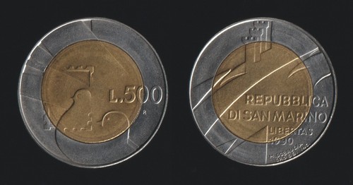 San marino 500 lire - san,