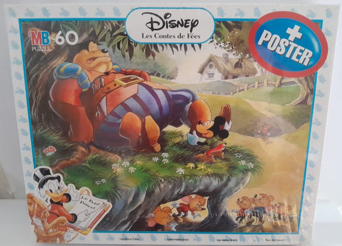 Puzzle disney topolino e - mb,