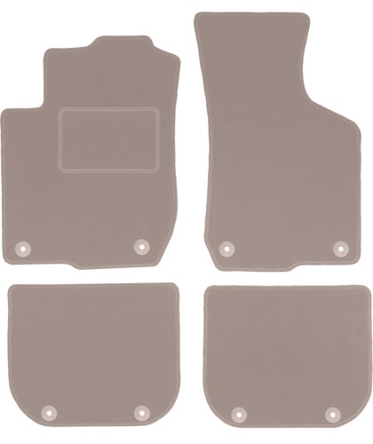 Tappetini velluto beige - tappetini,