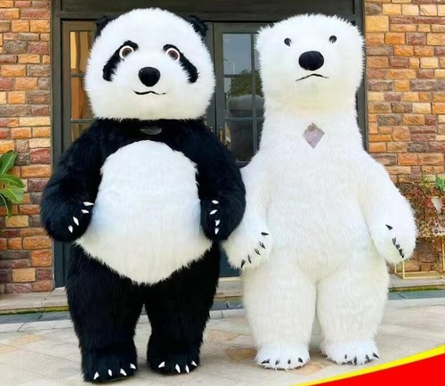 Costume gonfiabile panda