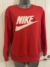 Felpa Nike taglia XL rossa in