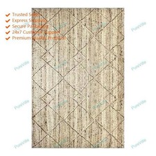 Tappeto In Juta Intrecciato A
