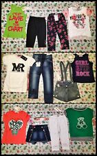 LOTTO STOCK  12 PEZZI D'ABBIGLIAMENTO NUOVO BIMBA BAMBINA TAGLIA  10/11 ANNI