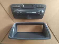 FIAT BRAVO BRAVA MAREA - MASCHERINA COPERTURA AUTORADIO ISO 1 DIN COLORE GRIGIO