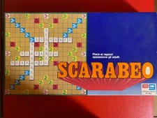Gioco da tavolo Scarabeo (quasi) completo EG vintage scrabble italiano