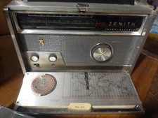 VINTAGE ZENITH TRANSOCEANIC PORTABLE TRANSISTOR RADIO TRANS-OCEANIC RARE !!