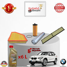 KIT TAGLIANDO 4  FILTRI E OLIO BMW X1 23D E84 150KW 204CV DAL 2010 ->